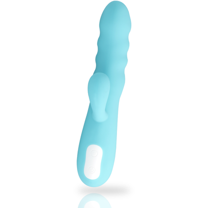 MIA - EIFFEL BLUE TURQUOISE ROTATING VIBRATOR