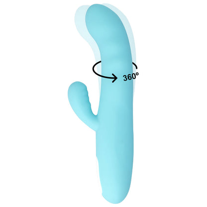 MIA - EIFFEL BLUE TURQUOISE ROTATING VIBRATOR