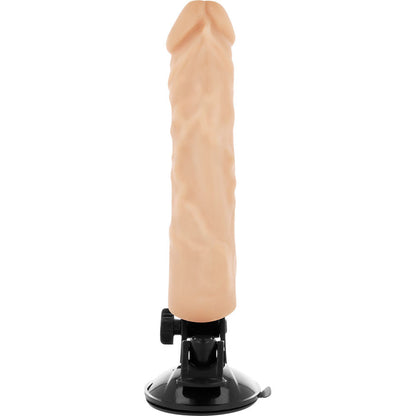 BASECOCK - REALISTIC REMOTE CONTROL VIBRATOR BLACK 21 CM -O- 4 CM