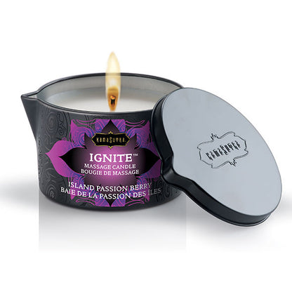 KAMASUTRA - MASSAGE CANDLE PASSION ISLAND 170GR - 2