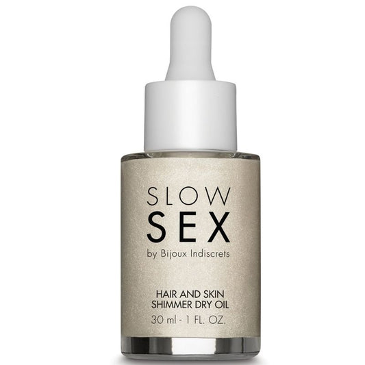 BIJOUX - SLOW SEX MULTIFUNCTION ILLUMINATING DRY OIL 30 ML - 1