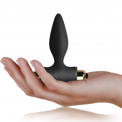 ROCKS-OFF - PETITE SENSATIONS BEGINNER BUTTER PLUG - BLACK