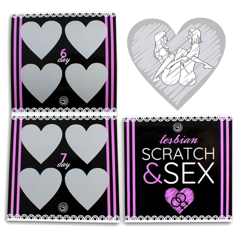 SECRETPLAY - SCRATCH & SEX GAME FOR COUPLES LESBIAN POSITIONS (ES/EN/FR/PT/DE) - 2