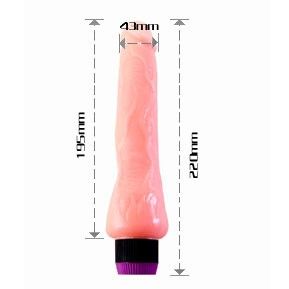 BAILE - REALISTIC VIBRATOR 19.5 CM - 2