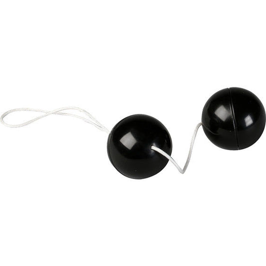 SEVEN CREATIONS - SUPERSOFT ORGASMIC BALLS BLACK - 1