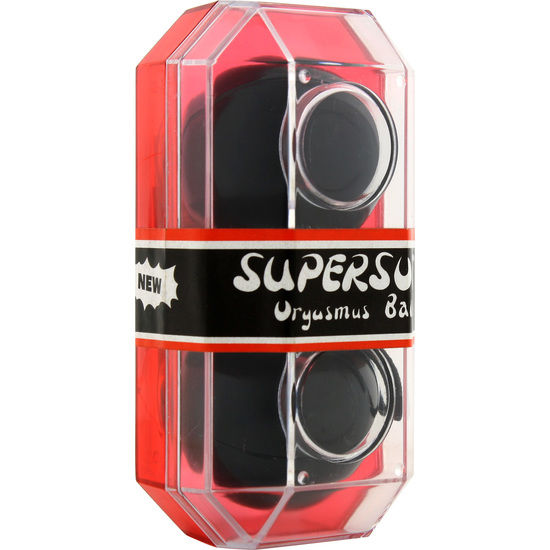SEVEN CREATIONS - SUPERSOFT ORGASMIC BALLS BLACK - 2