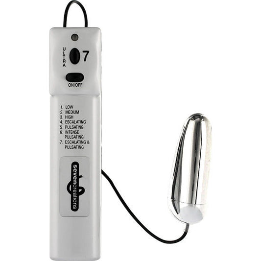 SEVEN CREATIONS - ULTRA 7 VECTOR VIBRATING EGG - 1