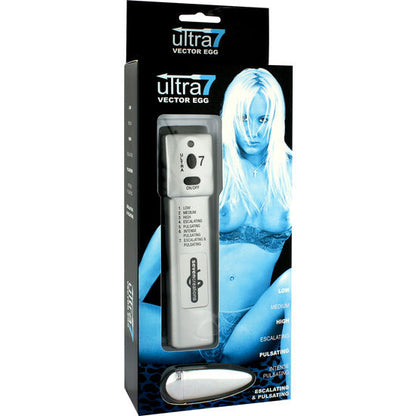 SEVEN CREATIONS - ULTRA 7 VECTOR VIBRATING EGG - 2