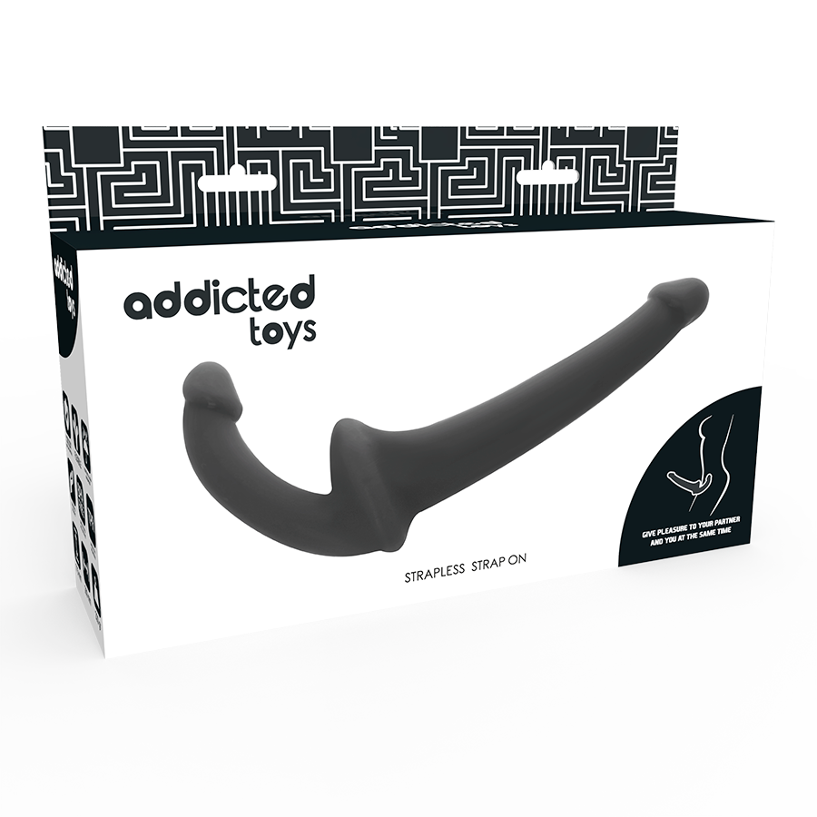 ADDICTED TOYS - DILDO WITH RNA S WITHOUT SUBJECTION BLACK - 5