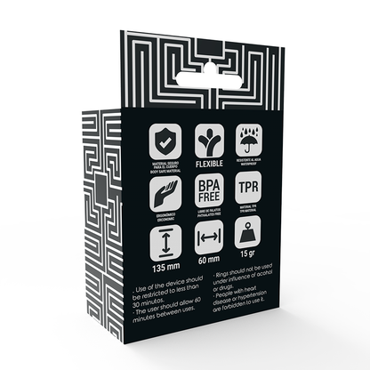 ADDICTED TOYS - TRANSPARENT C-RING SET