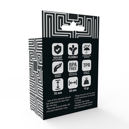 ADDICTED TOYS - POWER - CLEAR PENIS C-RING