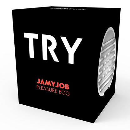 JAMYJOB - MASTURBATEUR ŒUF VERSION NOIRE DISCRET