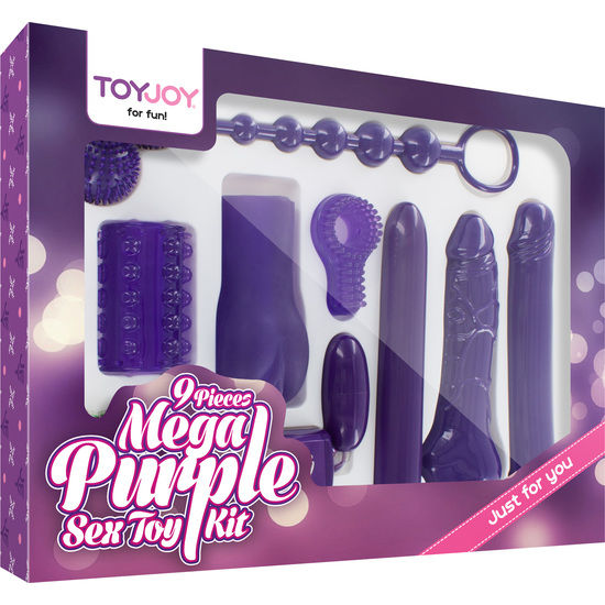 TOYJOY - JUST FOR YOU MEGA PURPLE SEX TOY KIT - 3