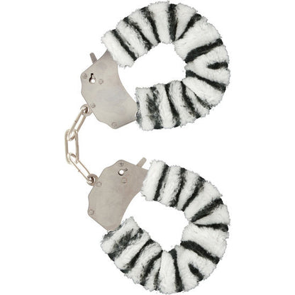 TOYJOY - FURRY FUN CUFFS BONDAGE ZEBRA - 1