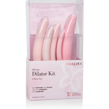 CALEXOTICS - INSPIRE SILICONE DILATOR 5 PCS SET - 3