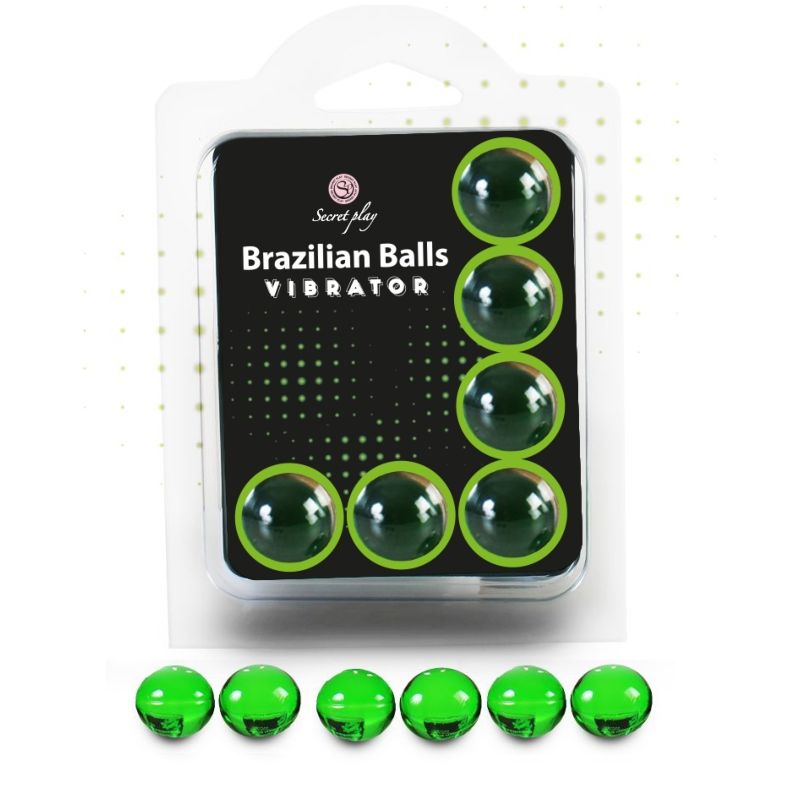SECRETPLAY - SET 6 BRAZILIAN BALLS VIBRATOR - 1