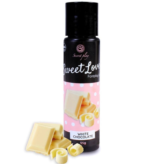 SECRETPLAY - GEL SWEET LOVE WHITE CHOCOLATE 60 ML - 1