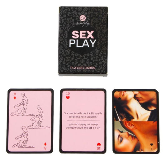 SECRETPLAY - SEX PLAY PLAYING CARDS (FR/PT) - 1