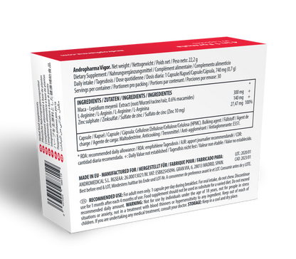 ANDROPHARMA VIGOR - LIBIDO ENHANCING COMPLEMENT