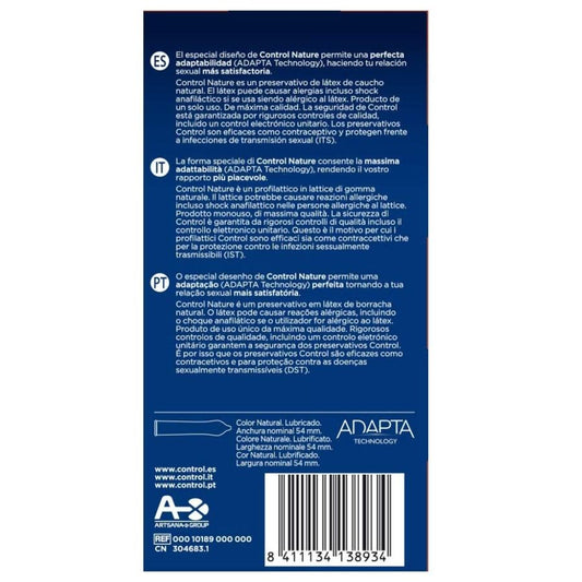 CONTROL - ADAPTA NATURE CONDOMS 24 UNITS - 1