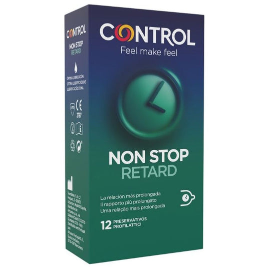 CONTROL - NON STOP RETARD CONDOMS 12 UNITS - 1