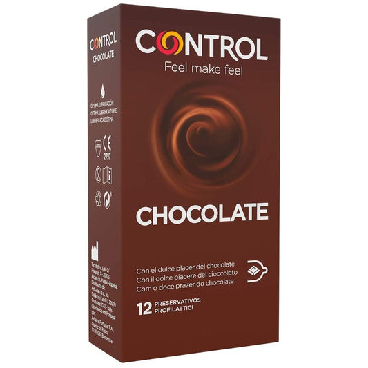 CONTROL - ADAPTA CHOCOLATE CONDOMS 12 UNITS - 1