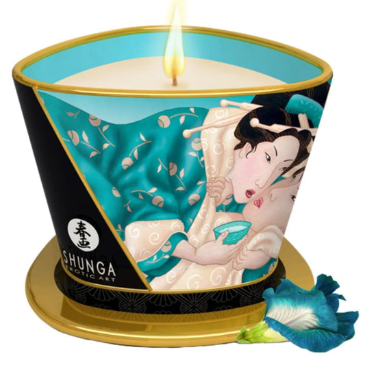 SHUNGA - ISLAND BLOSSOMS MASSAGE CANDLE 170 ML - 1