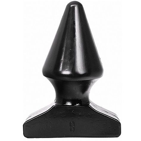 ALL BLACK - 17 CM BUTT PLUG