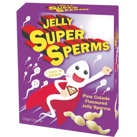 SPENCER & FLEETWOOD - JELLY SUPER SPERM GUMMIES FORM SPERM 120 GR - 1