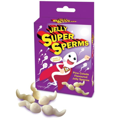 SPENCER & FLEETWOOD - JELLY SUPER SPERM GUMMIES FORM SPERM 120 GR - 3