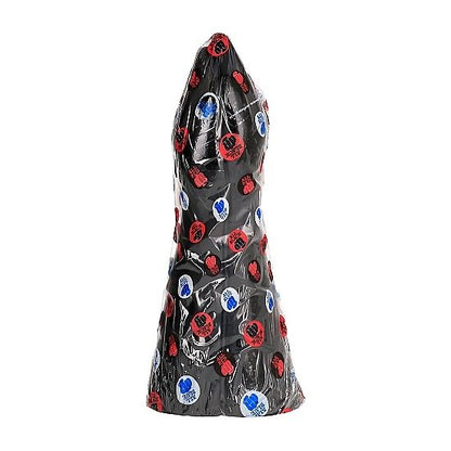 ALL BLACK - FISTING WITH DILDO 39 CM