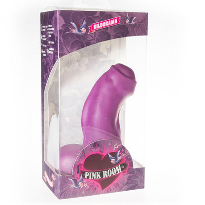 PINK ROOM - NESTOR DILDO REALISTIC PURPLE 16,5 CM