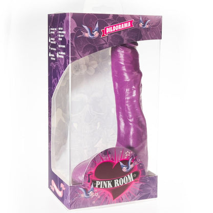 PINK ROOM - NILO DILDO REALISTIC PURPLE 23 CM