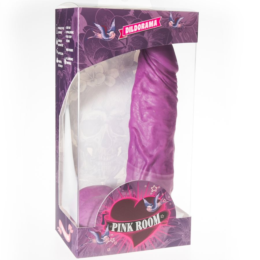 PINK ROOM - CHEMS REALISTIC DILDO PURPLE 20 CM - 2