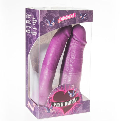 PINK ROOM - ARTHUS REALISTIC DILDO PURPLE 17CM/15.5CM - 2