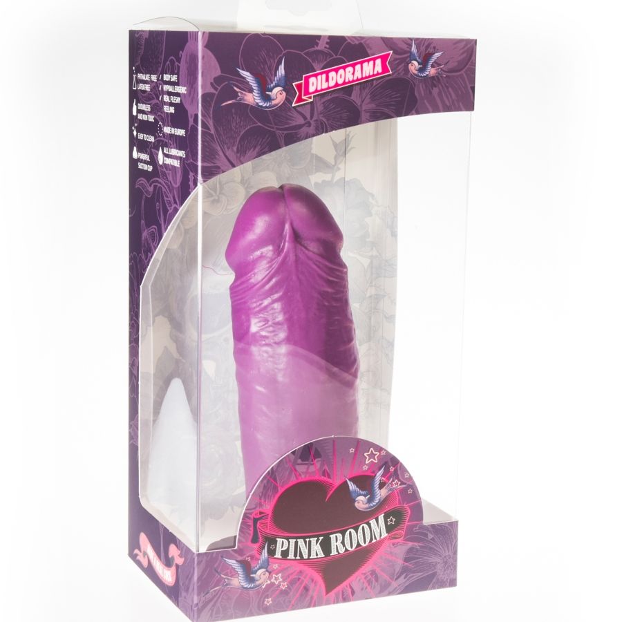 PINK ROOM - DAEL REALISTIC DILDO PURPLE 18.5 CM - 2