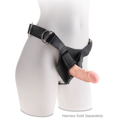 KING COCK - TRIPLE DENSITY DILDO 15 CM - 6