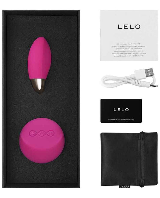 LELO - LYLA 2 INSIGNIA DESIGN EDITION UOVO MASSAGGIATORE CERISE - Secretroomsexyshop
