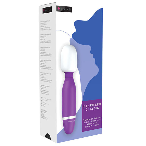 B SWISH - BTHRILLED CLASSIC LILAC MASSAGER - 2
