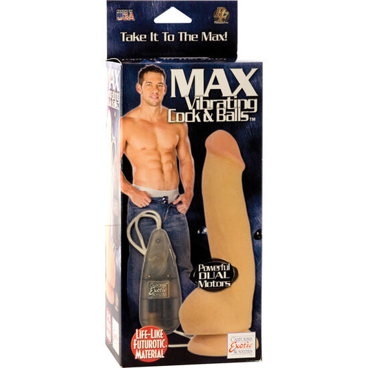 CALEXOTICS - PÉNIS ET COUILLES VIBRANTS MAX