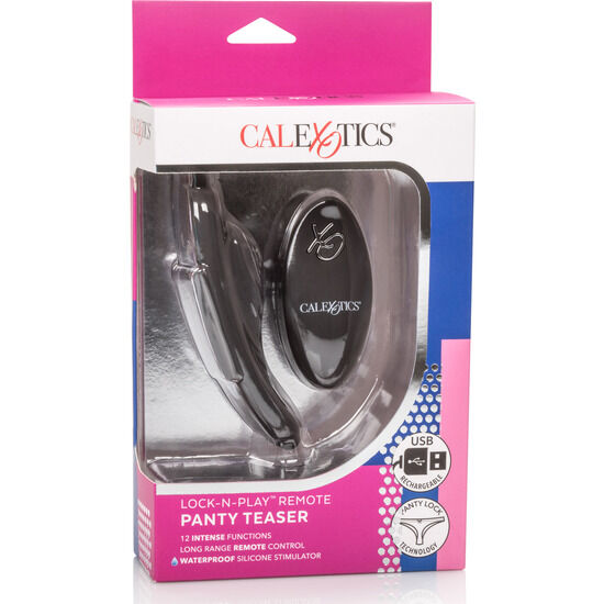 CALEXOTICS - XO REMOTE LOCK N PLAY PANTY TEASER - 3