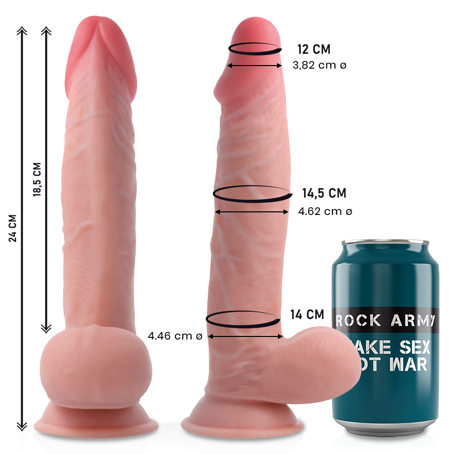 ROCKARMY - DUAL DENSITY SHERMAN 24 CM -O- 4.62 CM - 3