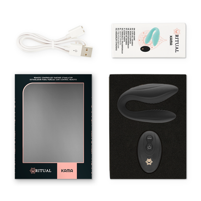 RITHUAL - KAMA REMOTE CONTROL FOR COUPLES AQUA - 5