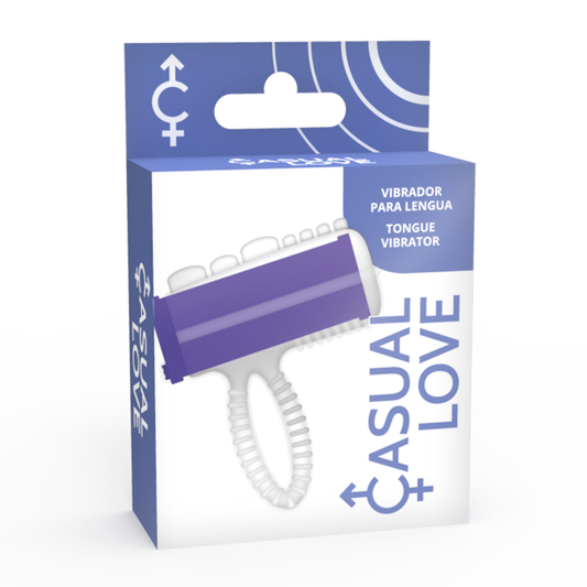 CASUAL LOVE - RING TONGUE VIBRATING PURPLE - 1