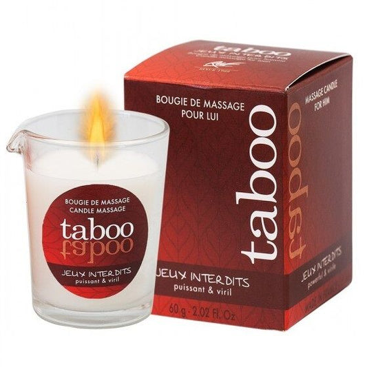 RUF - TABOO MASSAGE CANDLE FOR HIM JEUX INTERDITS WILD LICHEN AROMA - 1