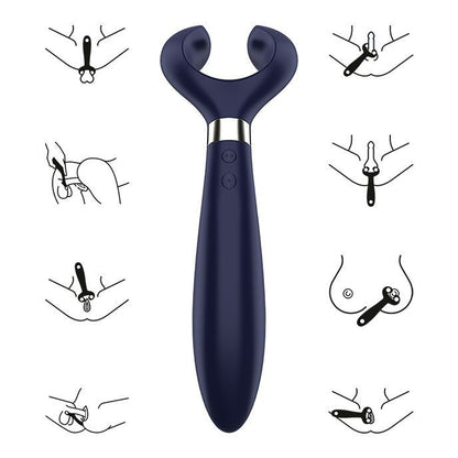 SATISFYER - ENDLESS FUN MULTI VIBRATOR 3 BLACK - 2