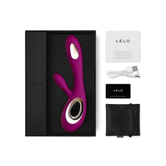LELO - SORAYA WAVE VIBRATOR RABBIT PURPLE - 1