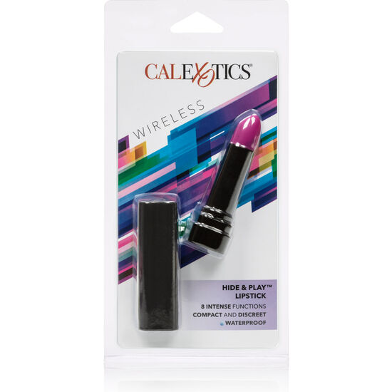 CALEXOTICS - HIDE & PLAY PURPLE LIPSTICK STIMULATOR - 2