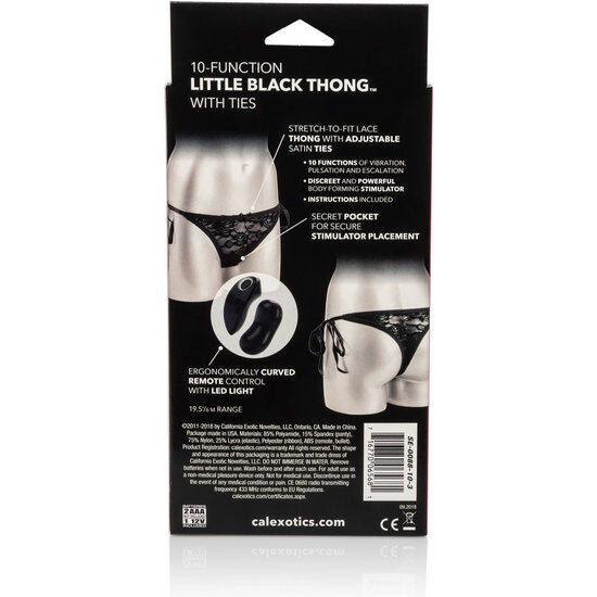 CALEXOTICS - 10 FUNCTION THONG WITH TIES - 3