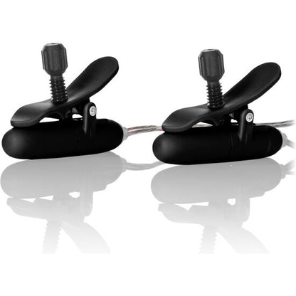 CALEXOTICS - VIBR HEATED NIPPLE TEASERS BLACK - 2